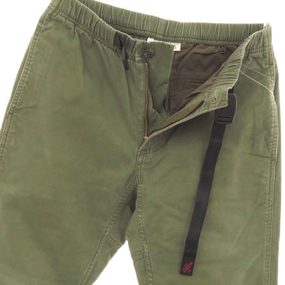 【中古】グラミチ Gramicci ストレッチ コットン イージーパンツ オリーブ【サイズS】【 状態ランクC 】【 メンズ 】