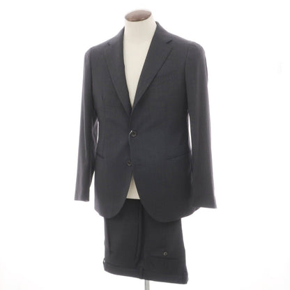 【新品】シパーリオ バイ スティレラティーノ SIPARIO by STILE LATINO ウール バーズアイ 3つボタンスーツ ダークグレー【サイズ50 Drop8R】【 状態ランクN 】【 メンズ 】