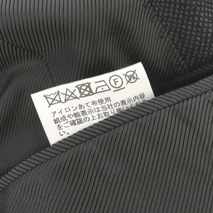 【新品】シパーリオ バイ スティレラティーノ SIPARIO by STILE LATINO ウール バーズアイ 3つボタンスーツ ダークグレー【サイズ50 Drop8R】【 状態ランクN 】【 メンズ 】