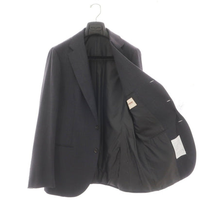 【新品】シパーリオ バイ スティレラティーノ SIPARIO by STILE LATINO ウール バーズアイ 3つボタンスーツ ダークグレー【サイズ50 Drop8R】【 状態ランクN 】【 メンズ 】