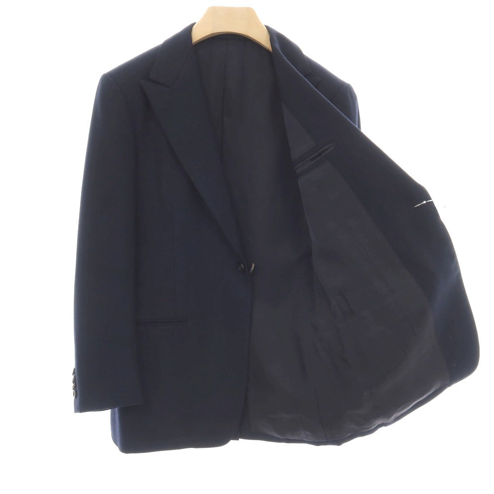 【中古】バタクハウスカット batak house cut ウール 1つボタンスーツ ネイビー【サイズ38】【 状態ランクC 】【 メンズ 】