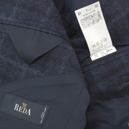 【中古】ブルックスブラザーズ Brooks Brothers REGENT ウール チェック 2B テーラードジャケット ネイビーxグレー【サイズ38R】【 状態ランクC 】【 メンズ 】