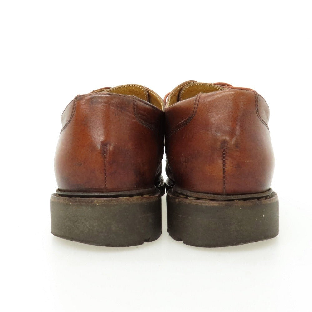 【中古】パラブーツ Paraboot CHAMBOARD レザー ドレスシューズ ブラウン【サイズ7】【 状態ランクC 】【 メンズ 】
