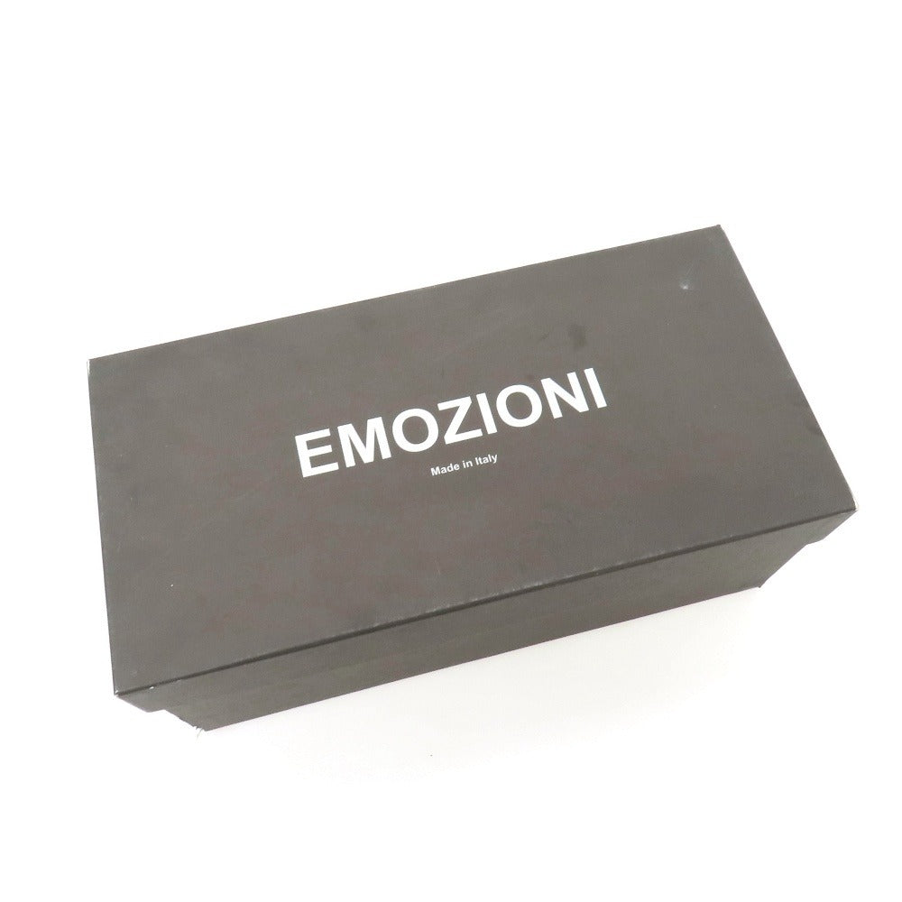 【中古】エモジオーニ EMOZIONI レザー サンダル ブラック【サイズ39】【 状態ランクA 】【 メンズ 】
