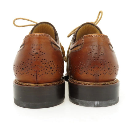 【中古】ステファノブランキーニ Stefano Branchini カーフ ドレスシューズ ブラウンxベージュ【サイズ6 1/2】【 状態ランクA 】【 メンズ 】