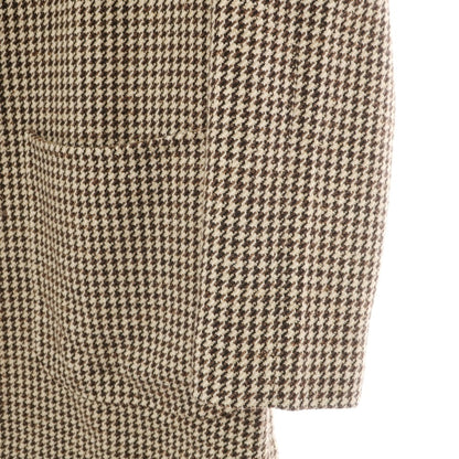 【中古】ラルディーニ LARDINI チェスターフィールドコート ブラウンxベージュ【サイズ44 7REG】【 状態ランクB 】【 メンズ 】