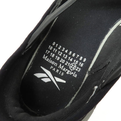 【中古】メゾン マルジェラ Maison Margiela × REEBOK ラバー スニーカー ブラック【サイズ26】【 状態ランクB 】【 メンズ 】