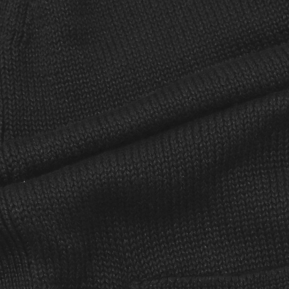 【新品】セッテフィーリ カシミア Settefili Cashmere リネンコットン ニット ショールカラー ガウンカーディガン ブラック【サイズ48/S】【 状態ランクN 】【 メンズ 】