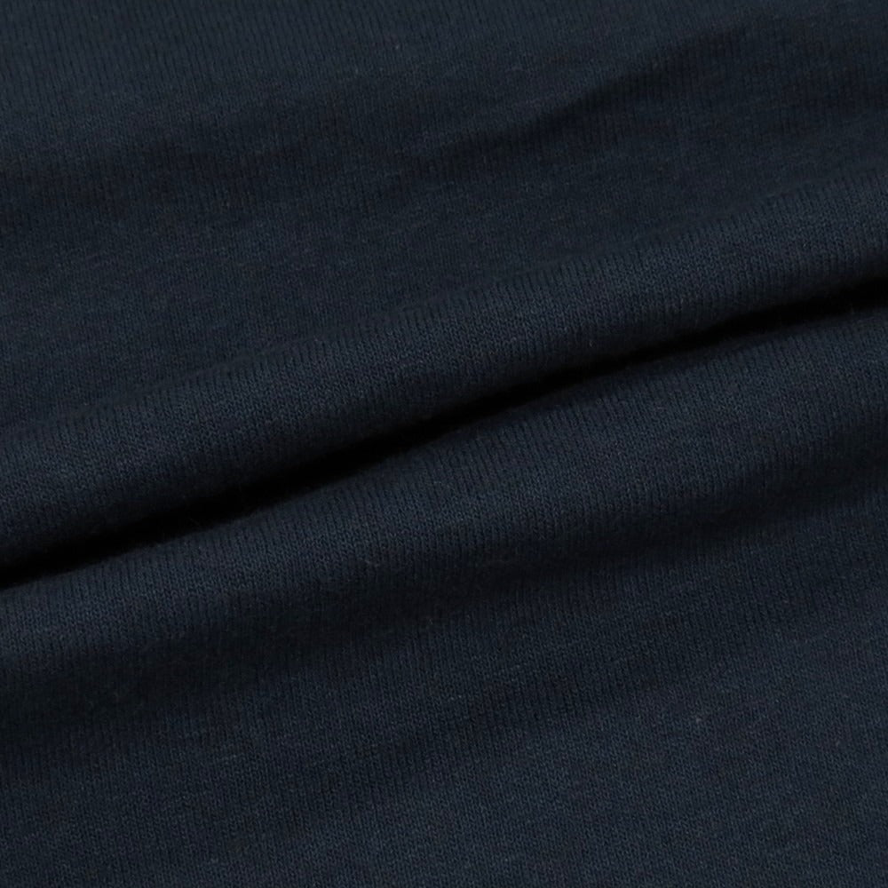 【新品】アップサイクル Upcycle ポリエステルコットン クルーネック 半袖Ｔシャツ ネイビー【サイズS】【 状態ランクN 】【 メンズ 】