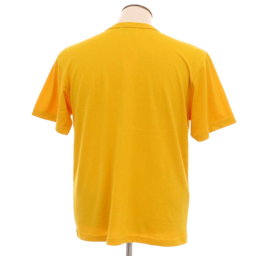 【新品】アップサイクル Upcycle ポリエステルコットン クルーネック 半袖Ｔシャツ マスタードイエロー【サイズL】【 状態ランクN 】【 メンズ 】