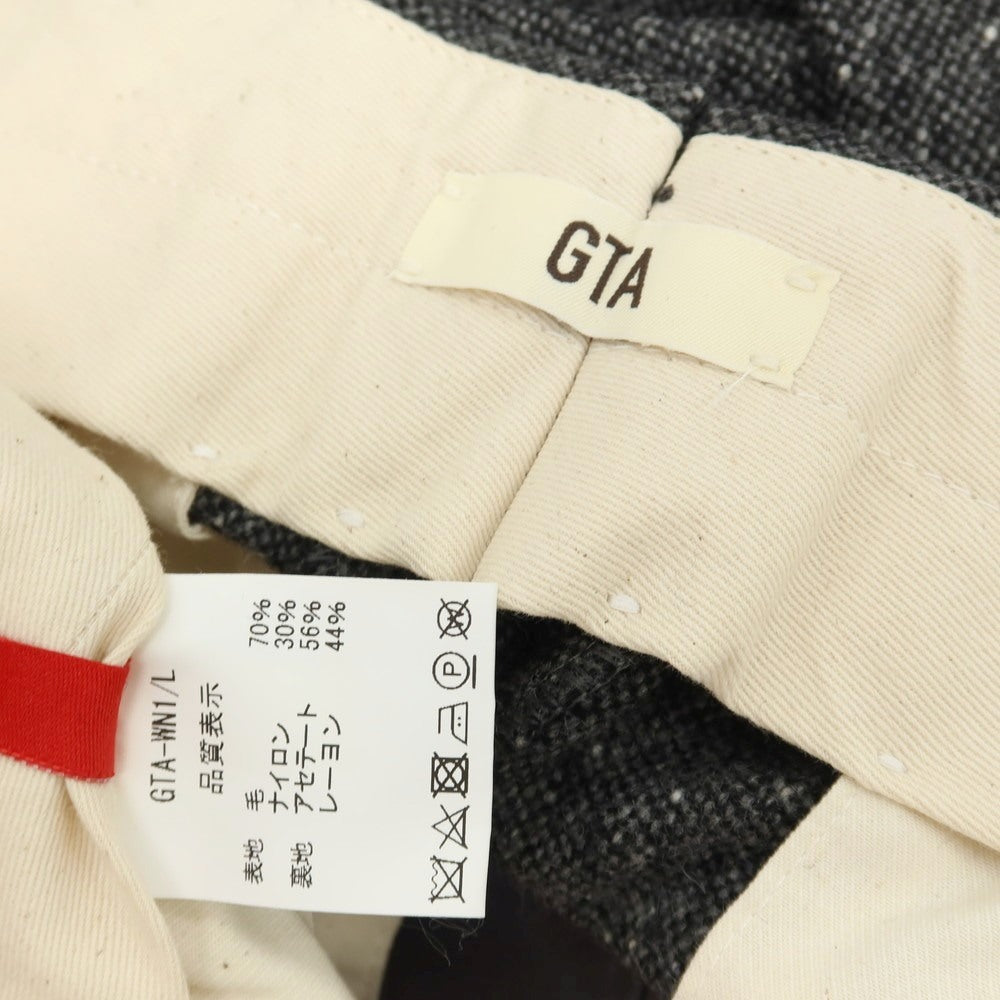 【新品】ジーティーアー G.T.A ウールナイロン カジュアルスラックスパンツ グレー【サイズ50】【 状態ランクN 】【 メンズ 】