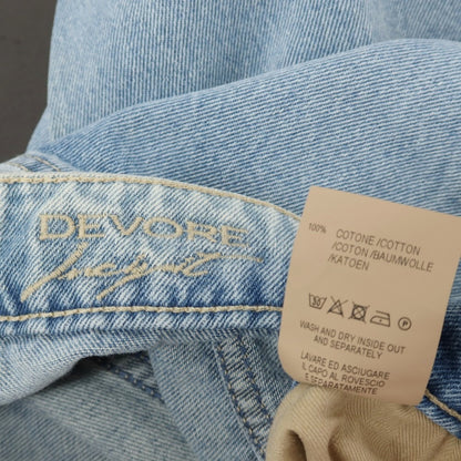 【新品アウトレット】デヴォレ インチピット DEVORE Incipit コットン デニムパンツ ジーンズ ライトブルー【サイズ44】【 状態ランクN- 】【 メンズ 】