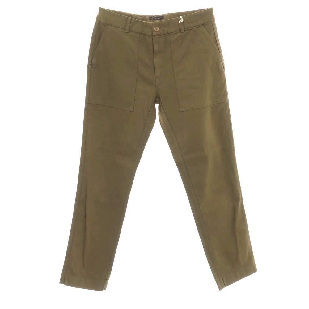 【新品アウトレット】イーストハーバーサープラス East Harbour Surplus コットン ベイカーパンツ ワークパンツ オリーブ【サイズ50】【 状態ランクN- 】【 メンズ 】