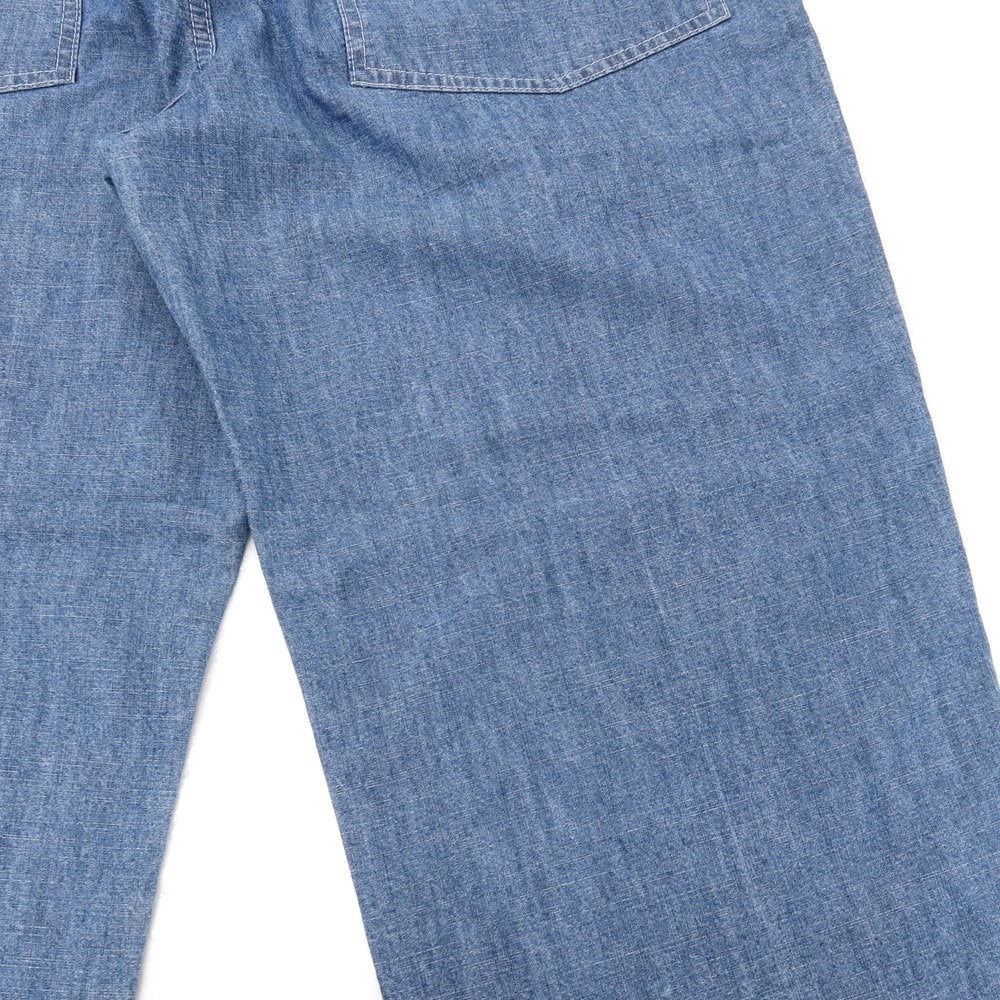 【新品アウトレット】イーストハーバーサープラス East Harbour Surplus コットン ベイカーパンツ ワークパンツ ブルー【サイズ48】【 状態ランクN- 】【 メンズ 】
