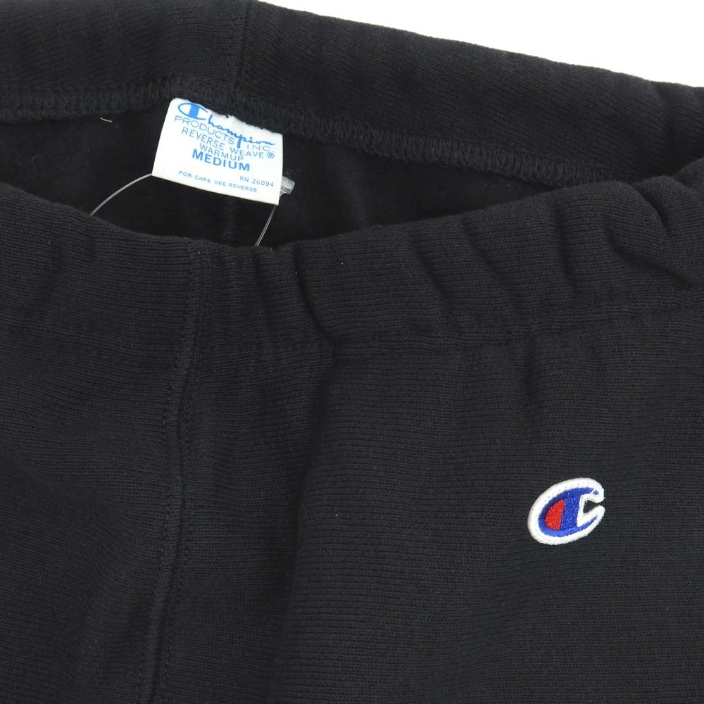 【新品】チャンピオン Champion REVERSE WEAVE コットンポリエステル 裏起毛 スウェットパンツ ブラック【サイズＭ】【 状態ランクN 】【 メンズ 】