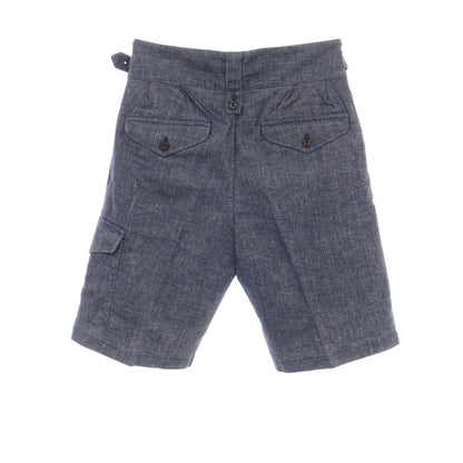 【新品】ジーティーアー G.T.A GHURKA SHORT ストレッチ コットンリネン グルカ ショートパンツ ネイビー【サイズ42】【 状態ランクN 】【 メンズ 】