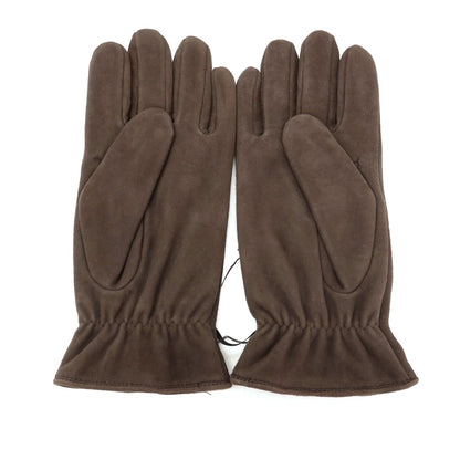 【新品】サウスコム SOUTHCOMBE スエード レザー ブラッシュドシンセティックフリースライニング 手袋 グローブ ダークブラウン【サイズ8】【 状態ランクN 】【 メンズ 】