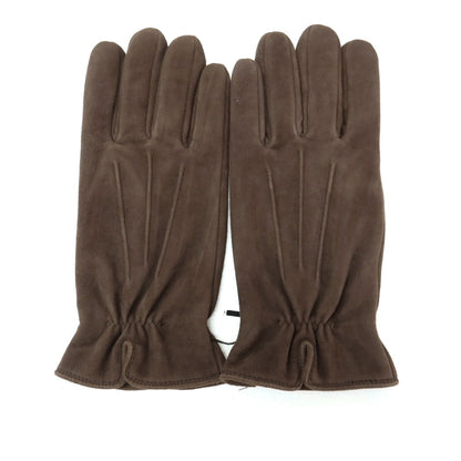 【新品】サウスコム SOUTHCOMBE スエード レザー ブラッシュドシンセティックフリースライニング 手袋 グローブ ダークブラウン【サイズ8】【 状態ランクN 】【 メンズ 】