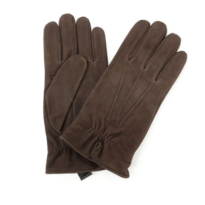 【新品】サウスコム SOUTHCOMBE スエード レザー ブラッシュドシンセティックフリースライニング 手袋 グローブ ダークブラウン【サイズ9】【 状態ランクN 】【 メンズ 】