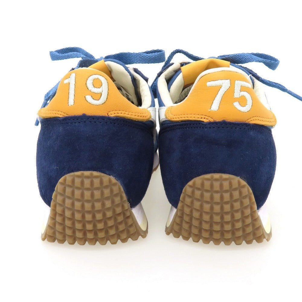 【中古】ディアドラ Diadora スエード スニーカー ネイビー【サイズ25】【 状態ランクA 】【 メンズ 】