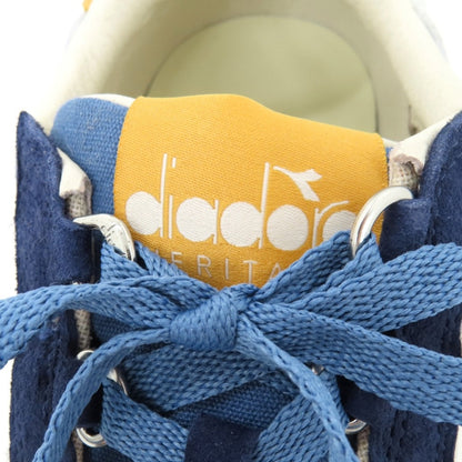 【中古】ディアドラ Diadora スエード スニーカー ネイビー【サイズ25】【 状態ランクA 】【 メンズ 】