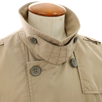 【中古】ヘルノ Herno コットンナイロン トレンチコート ベージュ【サイズ48】【 状態ランクC 】【 メンズ 】