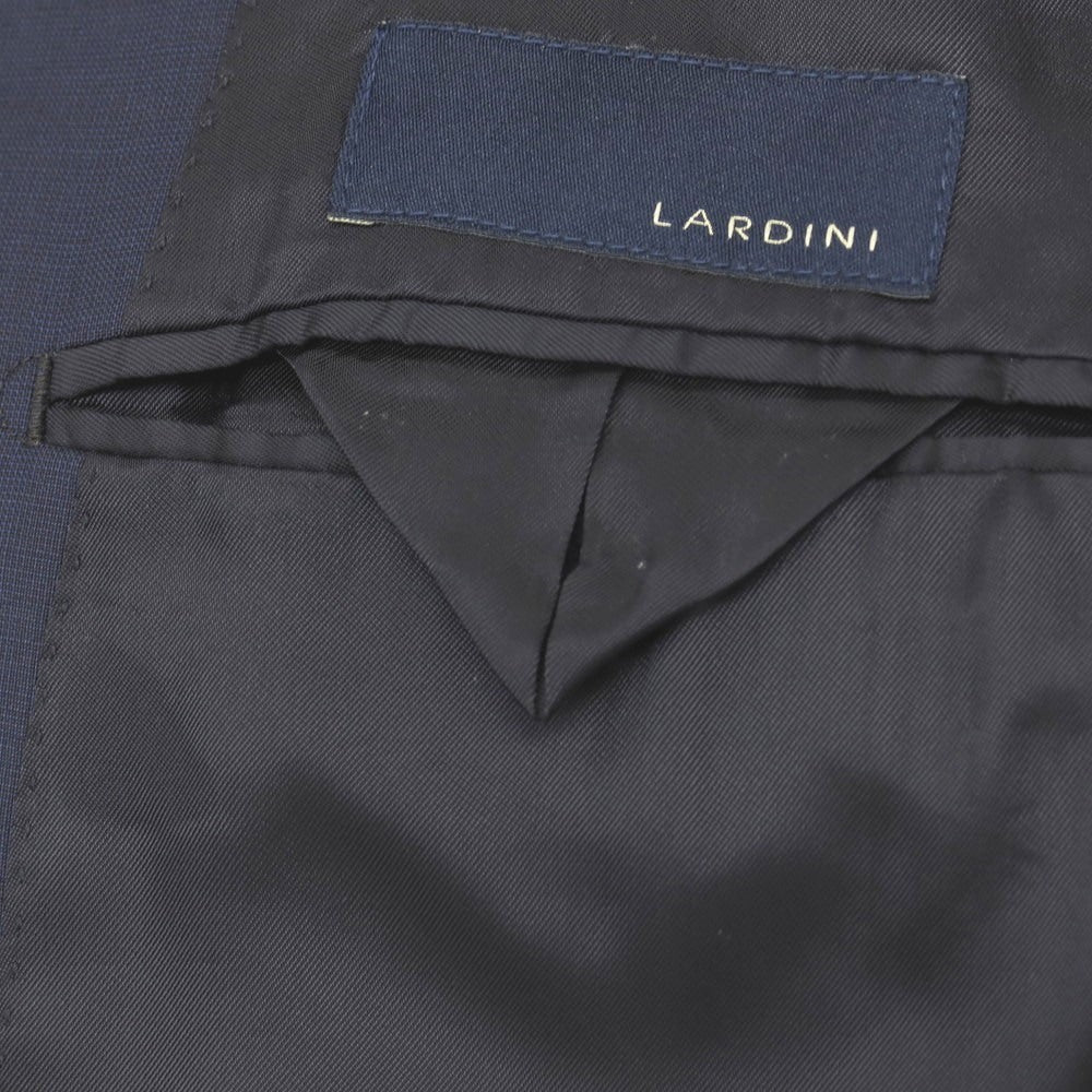 【中古】ラルディーニ LARDINI ウール 3つボタンスーツ ネイビー【サイズ46 REG】【 状態ランクC 】【 メンズ 】