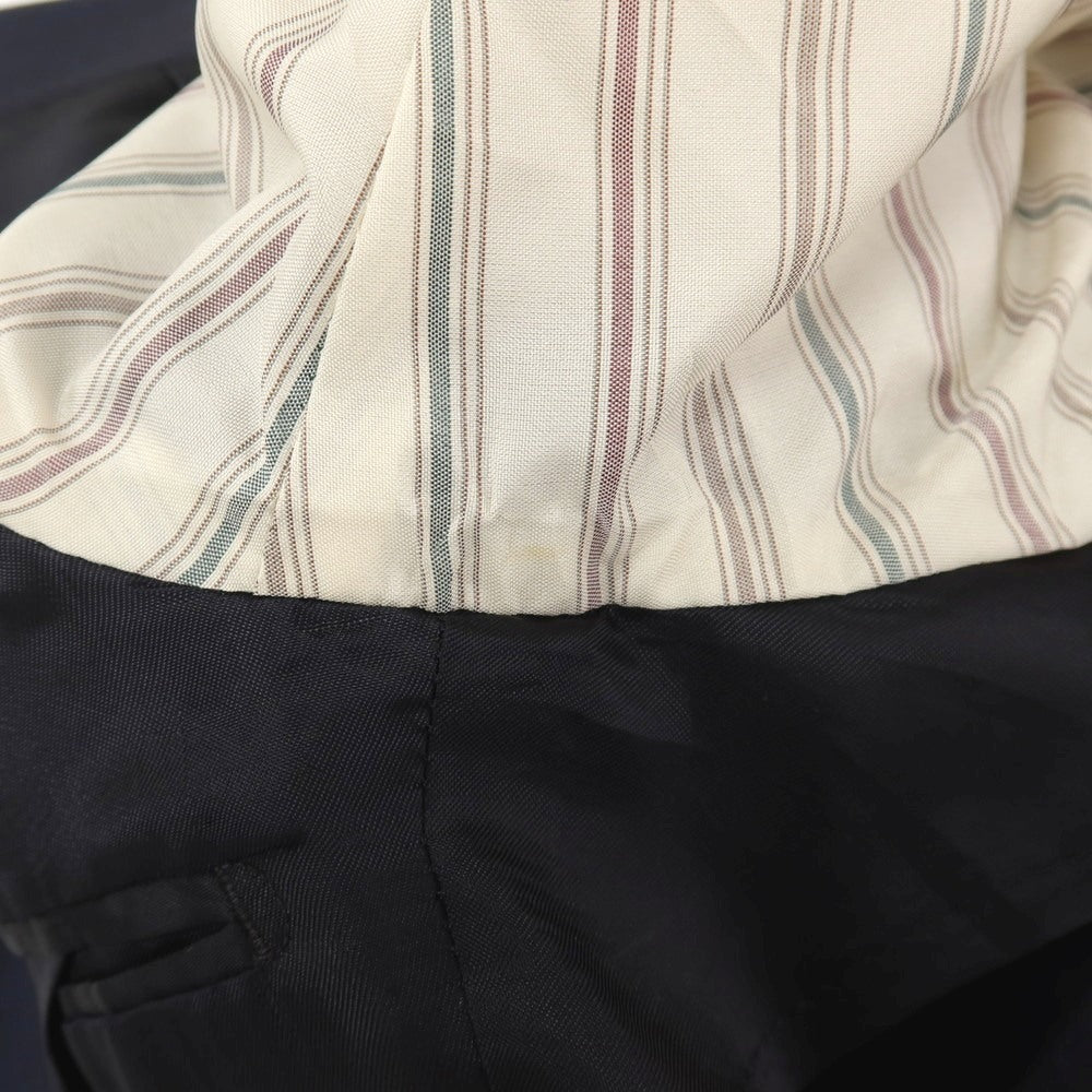 【中古】ラルディーニ LARDINI ウール 3つボタンスーツ ネイビー【サイズ46 REG】【 状態ランクC 】【 メンズ 】
