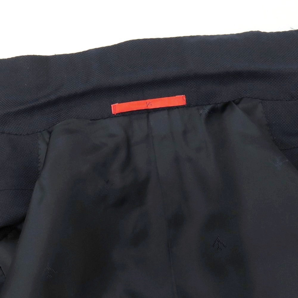 【中古】イザイア ISAIA ウール 3B テーラードジャケット ネイビー【サイズ46 8R】【 状態ランクC 】【 メンズ 】