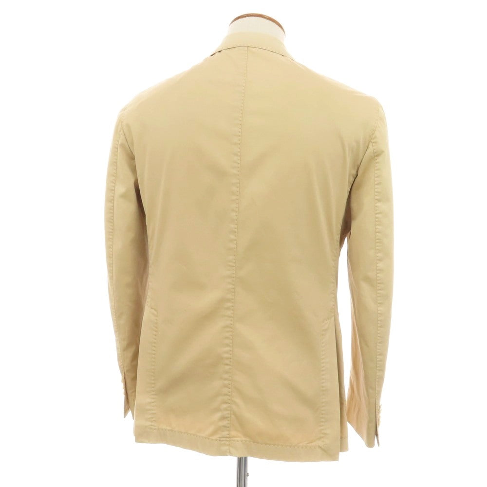 【中古】ボリオリ BOGLIOLI COAT ストレッチ コットン 3B テーラードジャケット ベージュ【サイズ46】【 状態ランクC 】【 メンズ 】