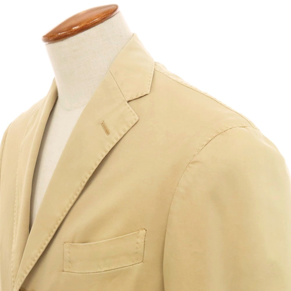 【中古】ボリオリ BOGLIOLI COAT ストレッチ コットン 3B テーラードジャケット ベージュ【サイズ46】【 状態ランクC 】【 メンズ 】