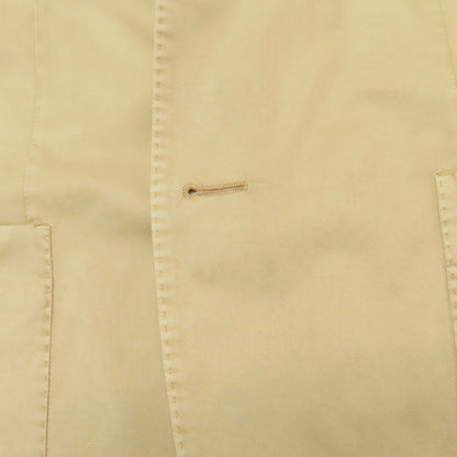 【中古】ボリオリ BOGLIOLI COAT ストレッチ コットン 3B テーラードジャケット ベージュ【サイズ46】【 状態ランクC 】【 メンズ 】