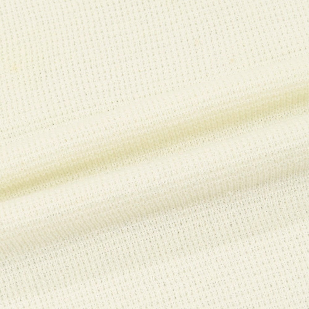 【中古】アルテア Altea リネンコットン クルーネック 半袖 プルオーバーニット オフホワイト【サイズM】【 状態ランクC 】【 メンズ 】
