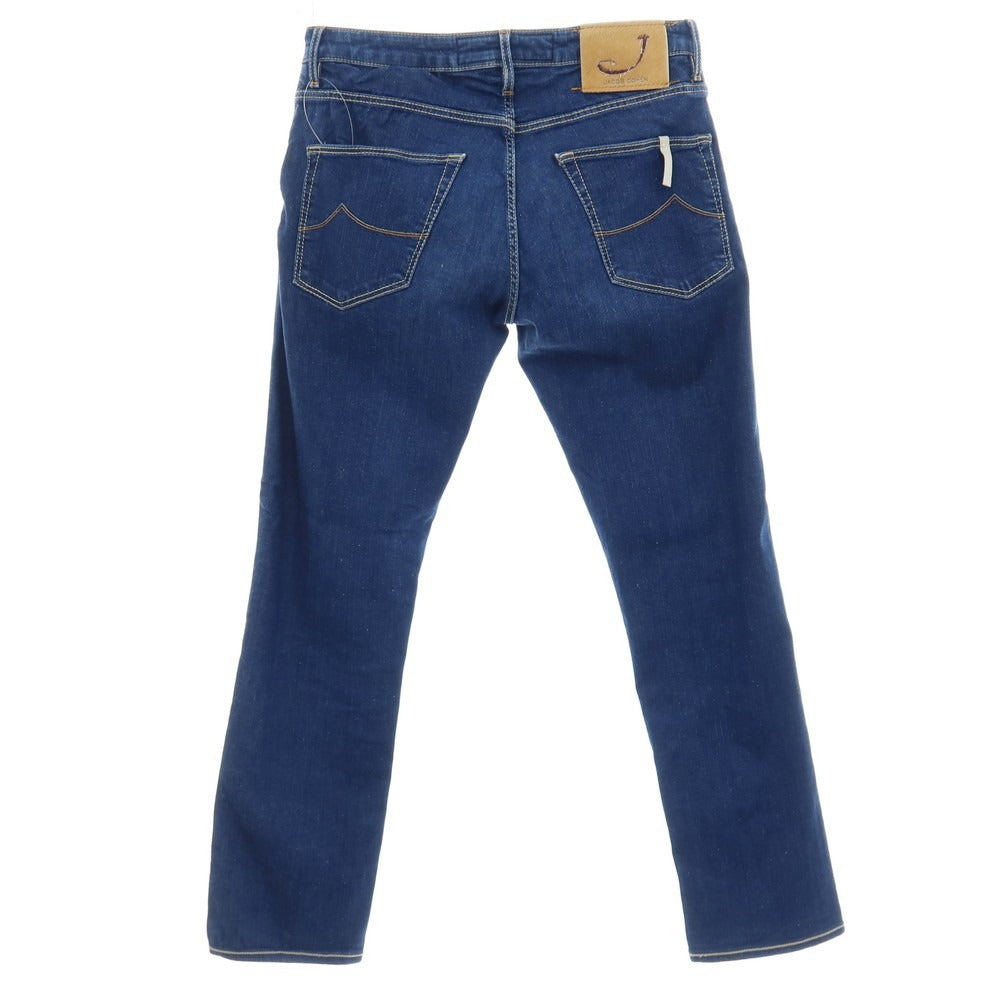 【中古】ヤコブコーエン JACOB COHEN J696 ストレッチ コットンポリエステル デニムパンツ ジーンズ ネイビー【サイズ32】【 状態ランクB 】【 メンズ 】