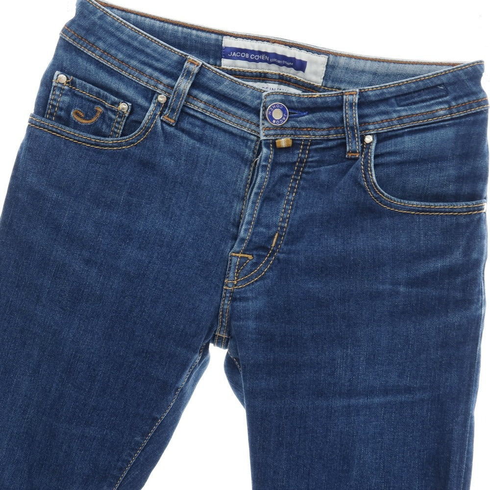 【中古】ヤコブコーエン JACOB COHEN NICK ストレッチ エラストマルチエステル デニムパンツ ジーンズ ネイビー【サイズ31】【 状態ランクC 】【 メンズ 】