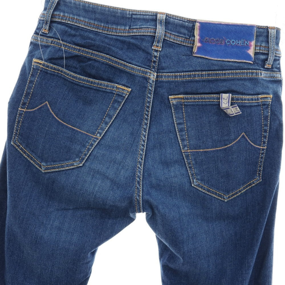 【中古】ヤコブコーエン JACOB COHEN NICK ストレッチ エラストマルチエステル デニムパンツ ジーンズ ネイビー【サイズ31】【 状態ランクC 】【 メンズ 】
