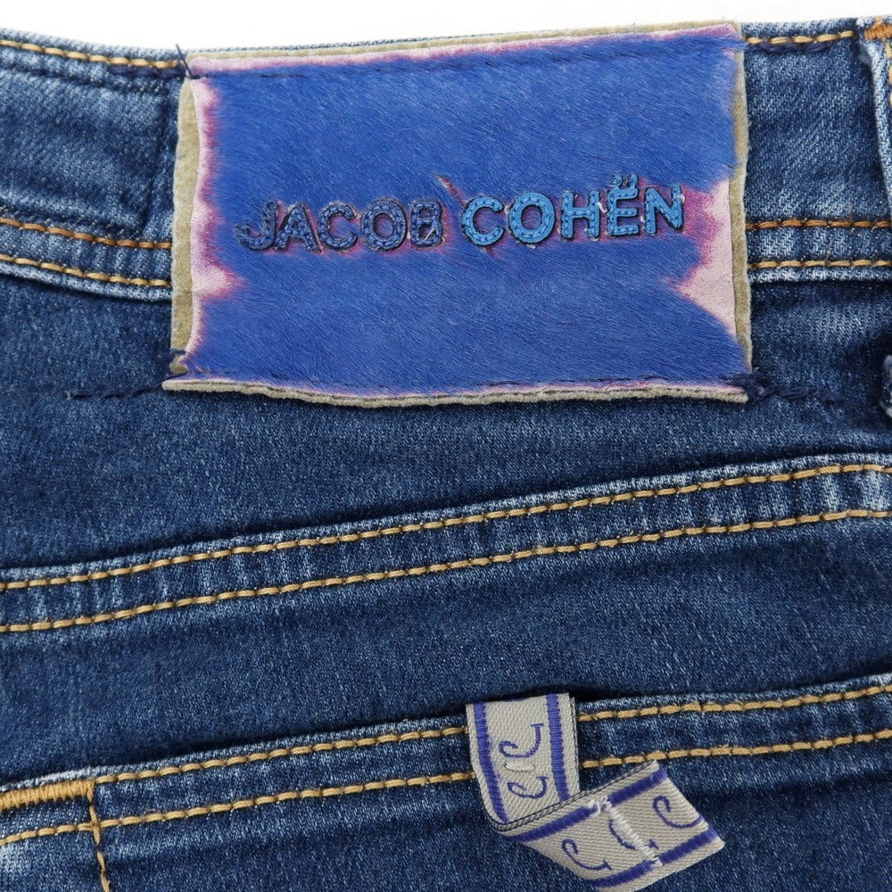 【中古】ヤコブコーエン JACOB COHEN NICK ストレッチ エラストマルチエステル デニムパンツ ジーンズ ネイビー【サイズ31】【 状態ランクC 】【 メンズ 】