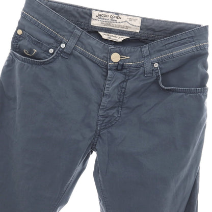 【中古】ヤコブコーエン JACOB COHEN PW622 コットンポリウレタン 5ポケットパンツ スモークネイビー【サイズ30】【 状態ランクC 】【 メンズ 】