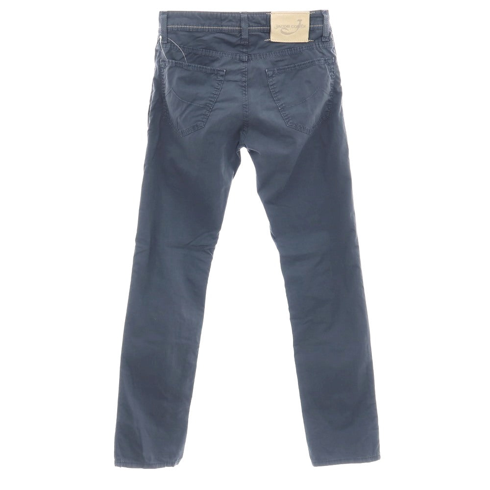 【中古】ヤコブコーエン JACOB COHEN PW622 コットンポリウレタン 5ポケットパンツ スモークネイビー【サイズ30】【 状態ランクC 】【 メンズ 】