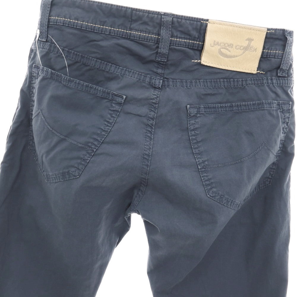 【中古】ヤコブコーエン JACOB COHEN PW622 コットンポリウレタン 5ポケットパンツ スモークネイビー【サイズ30】【 状態ランクC 】【 メンズ 】
