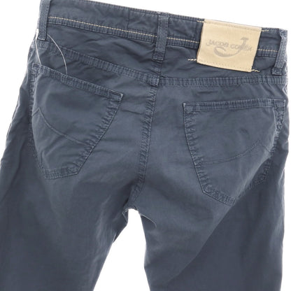 【中古】ヤコブコーエン JACOB COHEN PW622 コットンポリウレタン 5ポケットパンツ スモークネイビー【サイズ30】【 状態ランクC 】【 メンズ 】