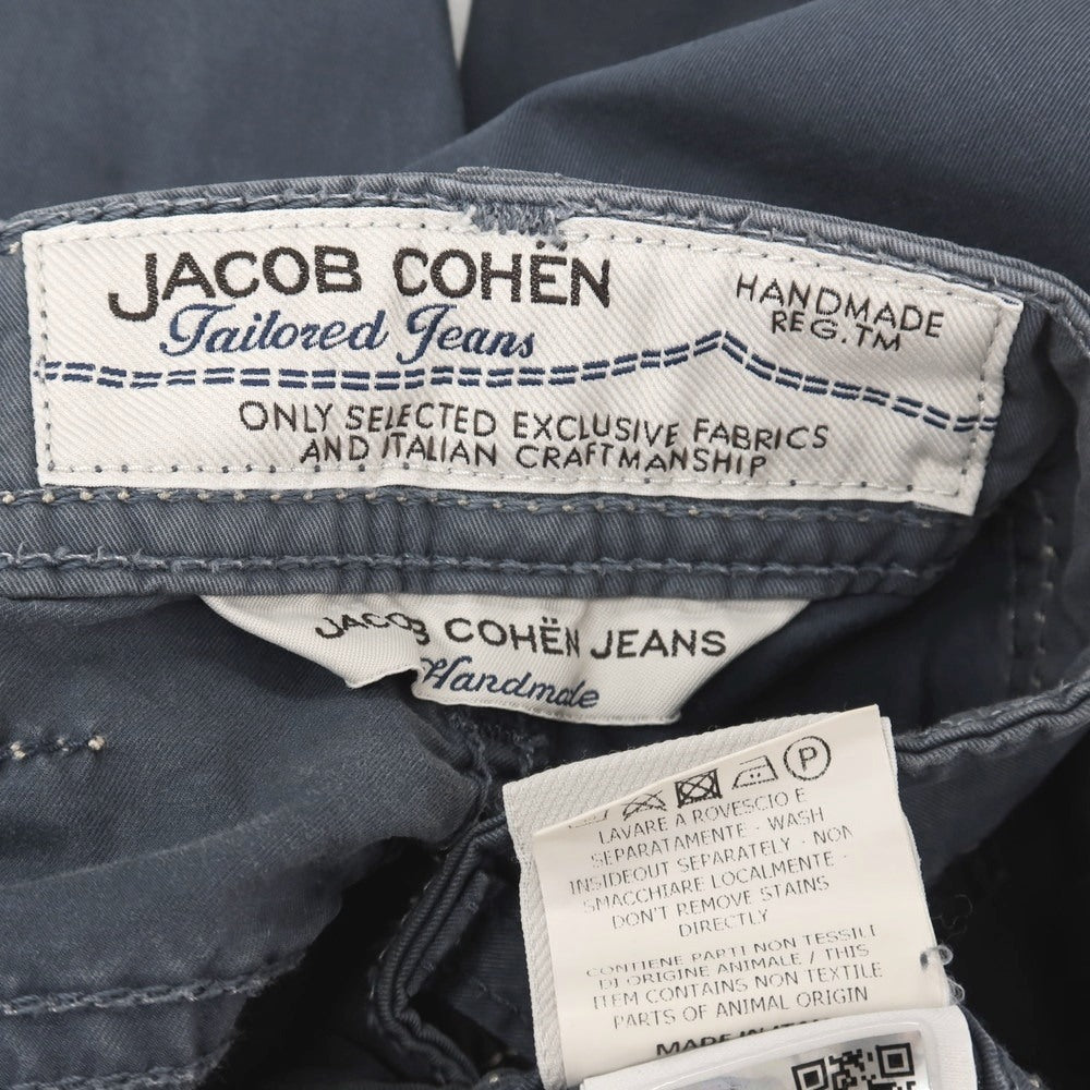 【中古】ヤコブコーエン JACOB COHEN PW622 コットンポリウレタン 5ポケットパンツ スモークネイビー【サイズ30】【 状態ランクC 】【 メンズ 】