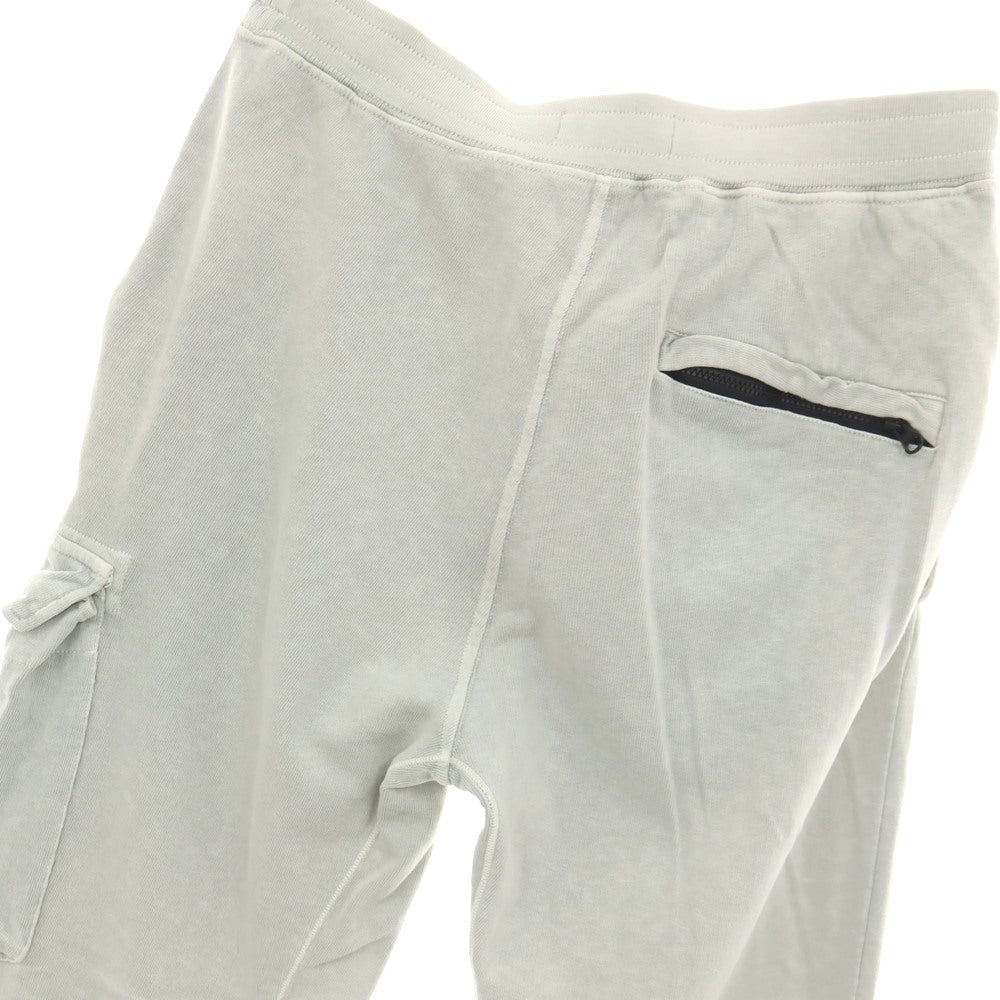 【中古】ストーンアイランド STONE ISLAND ガーメントダイ コットン スウェットパンツ ライトグレー【サイズS】【 状態ランクC 】【 メンズ 】