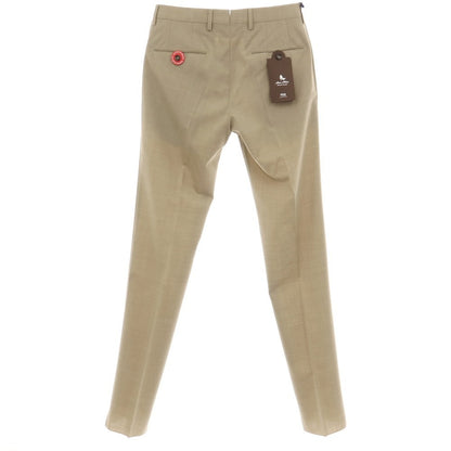 【中古】ピーティーゼロウーノ PT01 San Blas ポリエステルウールポリウレタン ドレススラックスパンツ ベージュ【サイズ46】【 状態ランクA 】【 メンズ 】