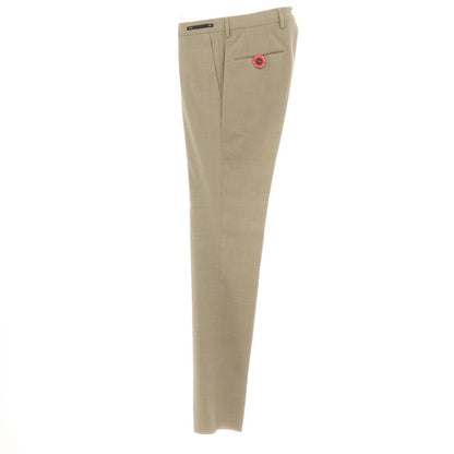【中古】ピーティーゼロウーノ PT01 San Blas ポリエステルウールポリウレタン ドレススラックスパンツ ベージュ【サイズ46】【 状態ランクA 】【 メンズ 】