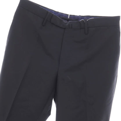 【中古】インコテックス INCOTEX ウール ドレススラックスパンツ ネイビー【サイズ46】【 状態ランクB 】【 メンズ 】