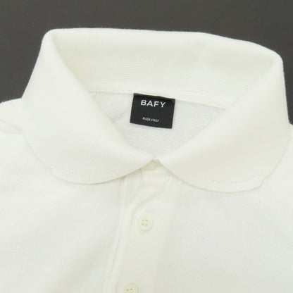 【中古】バフィー BAFY コットン 半袖 ポロニット ホワイト【サイズ48】【 状態ランクB 】【 メンズ 】