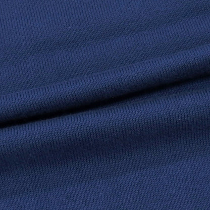 【中古】バフィー BAFY コットン 半袖 ポロニット ダークブルー【サイズ46】【 状態ランクB 】【 メンズ 】