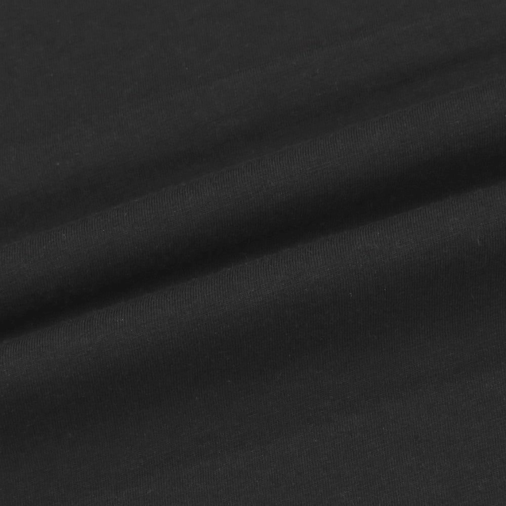 【中古】リヴォラ RIVORA コットンリネン 二重仕立て クルーネック 半袖Ｔシャツ ブラック【サイズS】【 状態ランクB 】【 メンズ 】