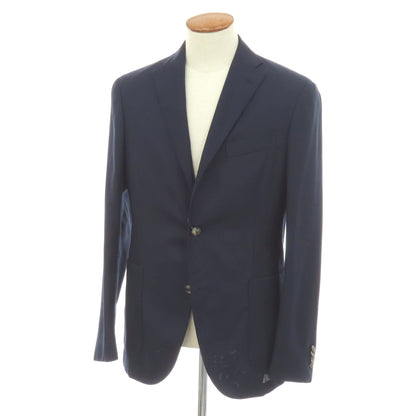 【中古】ボリオリ BOGLIOLI 50 K.JACKET ウール 3B テーラードジャケット ネイビー【サイズ48】【 状態ランクB 】【 メンズ 】